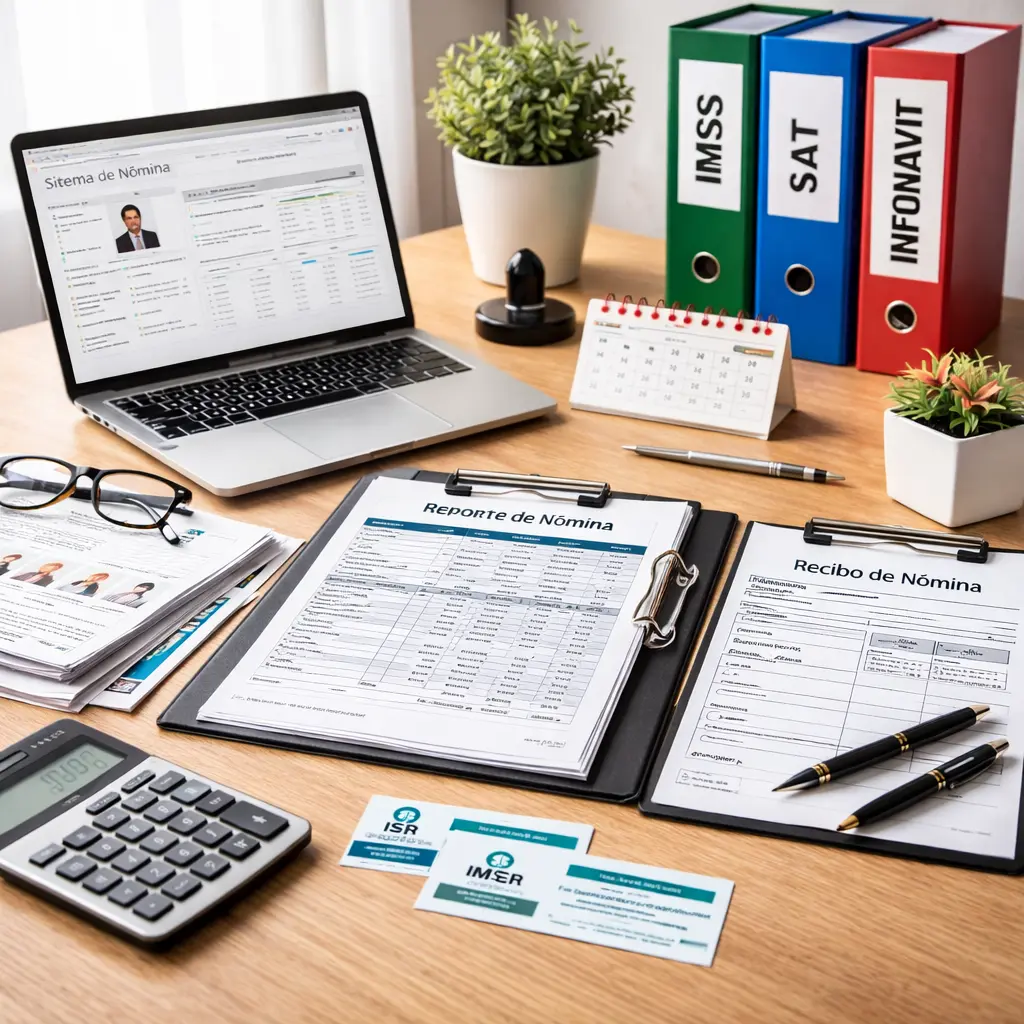 gestión de nómina organizada y detallada