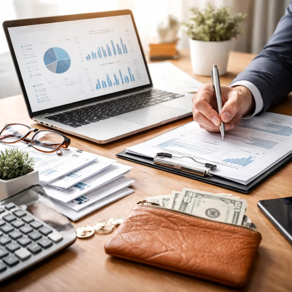 servicios contables y finanzas en oficina